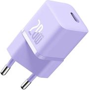 BASEUS WALL CHARGER GAN MINI 1C 20W 3A 1 X TYPE-C PURPLE CCGN050105