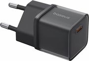 BASEUS WALL CHARGER GAN5S 20W 3A 1 X TYPE-C BLACK P10162503113-00