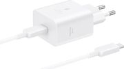 SAMSUNG EP-T4511XW WALL CHARGER 45W 4.05A 1X TYPE-C + TYPE-C CABLE WHITE