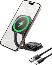 BASEUS WIRELESS CAR CHARGER PRIMETRIP C03S PRO 15W 1.67A BLACK