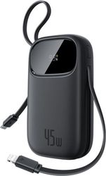 BASEUS POWERBANK ENERFILL FC31 QPOW 3 20000MAH 45W QC + PD BLACK E0028D00