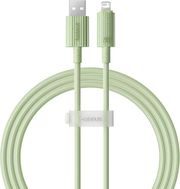 BASEUS HABITAT 18W 2.4A USB-A TO LIGHTNING CABLE 2M GREEN