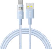 BASEUS DISPLAY 2 100W 5A USB-A TO TYPE-C CABLE 2M BLUE