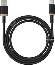 BASEUS DURA SERIES 60W 3A USB-A TO TYPE-C CABLE 1M GOLD