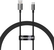 BASEUS SUPERIOR SERIES 100W 5A USB-A TO TYPE-C CABLE 1M BLACK
