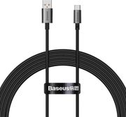 BASEUS SUPERIOR SERIES 100W 5A USB-A TO TYPE-C CABLE 2M BLACK