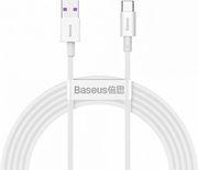 BASEUS SUPERIOR SERIES 66W 6A USB-A TO TYPE-C CABLE 2M BLACK