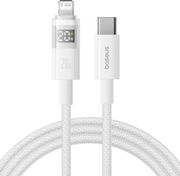BASEUS DISPLAY 2 100W 5A TYPE-C TO TYPE-C CABLE 2M WHITE