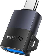 YESIDO GS31 USB-C TO USB-A OTG ADAPTER GREY