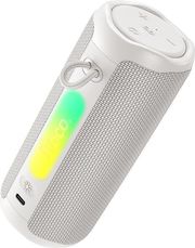 HOCO BLUETOOTH SPEAKER HC50 8W TWS RGB WATERPROOF, WHITE