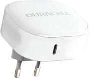 TRAVEL CHARGER DURACELL WITH OUTPUT USB C PD 20W WHITE