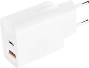 XO L163 (EU) PD30W/QC18W (1X USB-A + 1X USB-C) FAST CHARGER