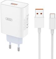 XO L164 (EU) 120W FAST CHARGER WITH TYPE-C CABLE