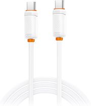 XO NB-Q302B TYPE-C TO TYPE-C 60W DATA 1M WHITE COLOR