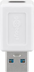 GOOBAY 55225 USB 3.0 SUPERSPEED ADAPTER USB-A TO USB-C WHITE