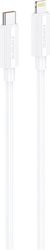 USB 2.0 CABLE FONENG XS07 USB C TO LIGHTNING PD 27W 1.2M WHITE