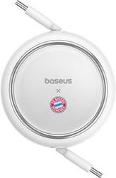 BASEUS FREE2PULL CABLE C TO C 100W (WHITE) BAYERN EDITION