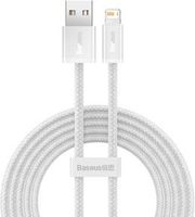 BASEUS ΚΑΛΩΔΙΟ USB ΣΕ LIGHTNING DYNAMIC SERIES, 2.4A, 2M (ΛΕΥΚΟ)