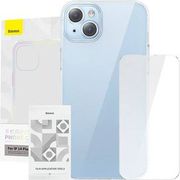 BASEUS ΘΗΚΗ CRYSTAL SERIES ΓΙΑ IPHONE 14 PLUS + ΠΡΟΣΤΑΤΕΥΤΙΚΟ ΟΘΟΝΗΣ TEMPERED GLASS (ΔΙΑΦΑΝΕΣ)