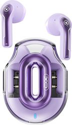 XO X43 PURPLE COLOR BLUETOOTH ΑΚΟΥΣΤΙΚΑ HANDSFREE ΜΕ ΘΗΚΗ ΦΟΡΤΙΣΗΣ