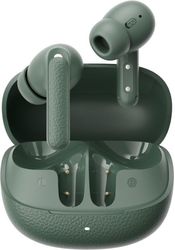 QCY BUDS ANC GREEN (HT15)- 45DB ANC TWS EARBUDS 35H 5 MIC ENC, EAR-CANAL ADAPTIVE TECH, LEATHER CASE