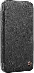 NILLKIN QIN PROP LEATHER IPHONE 16 CASE (BLACK)