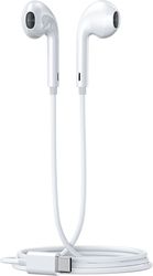 EARPHONES USB-C WK YB03 WHITE