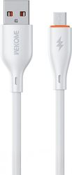 CHARGING CABLE WK WDC-67M USB TO MICRO 12W 1M WHITE