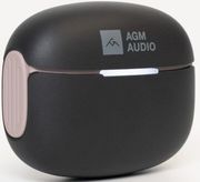AGM BUDS 8 ΑΚΟΥΣΤΙΚΑ BLUETOOTH 5.4 ΜΕ 13MM DRIVER &amp; ANC ΕΩΣ 25DB IPX4 ΜΑΥΡΟ