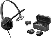 EPOS HEADSET EPOS IMPACT 730 BLACK WITH EPOS GTW 270 IN EAR HANDSFREE