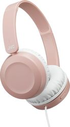 JVC JVC HA-S31M FOLDABLE ON-EAR HEADPHONES WITH MICROPHONE PINK