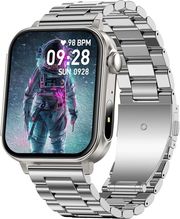 COLMI SMARTWATCH P80 1.83 IPS WITH HEART RATE SILVER - METAL STRAP