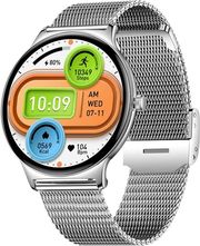 COLMI SMARTWATCH V89 1.43' AMOLED WITH HEART RATE SILVER - METAL STRAP