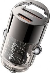 YESIDO Y68 CAR CHARGER 30W 3A 1 X USB-A - 1 X USB-C BLACK