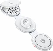 YESIDO DS29 5IN1 15W 1.67A WIRELESS CHARGER WHITE