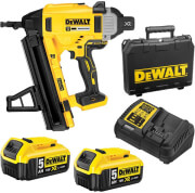 ΚΑΡΦΩΤΙΚΟ ΣΚΥΡΟΔΕΜΑΤΟΣ ΜΠΑΤΑΡΙΑΣ DEWALT 18V 2X5AH LI-ION BRUSHLESS ΒΑΛΙΤΣΑ DCN890P2