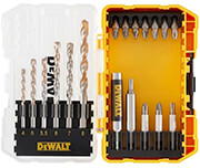 DEWALT ΣΕΤ 19 ΤΕΜ DEWALT ΤΡΥΠΑΝΙΑ EXTREME MASONRY Φ4-Φ8 + ΜΥΤΕΣ DT70712-QZ