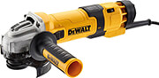 ΓΩΝΙΑΚΟΣ ΗΛΕΚΤΡΙΚΟΣ ΤΡΟΧΟΣ DEWALT 125MM ΡΥΘΜΙΖΟΜΕΝΗΣ ΤΑΧΥΤΗΤΑΣ 1500W +ΧΟΑΝΗ ΣΚΟΝΗΣ DWE4257KT