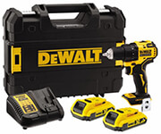 DEWALT ΔΡΑΠΑΝΟΚΑΤΣΑΒΙΔΟ ΜΠΑΤΑΡΙΑΣ DEWALT 18V BRUSHLESS 2X 2AH ΒΑΛΙΤΣΑ DCD708D2T