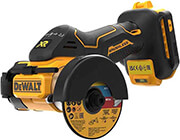 ΓΩΝΙΑΚΟΣ ΤΡΟΧΟΣ ΜΠΑΤΑΡΙΑΣ MINI DEWALT 18V SOLO 76MM DCS438N-XJ