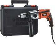 ΔΡΑΠΑΝΟ ΗΛΕΚΤΡΙΚΟ BLACK &amp; DECKER ΚΡΟΥΣΤΙΚΟ 1100WATT 13MM AUTO ΜΕ ΚΑΣΕΤΙΝΑ KR1102K