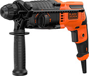 BLACK N DECKER ΠΙΣΤΟΛΕΤΟ ΣΚΑΠΤΙΚΟ BLACK &amp; DECKER 650W SDS PLUS BEHS01