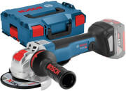 BOSCH ΓΩΝΙΑΚΟΣ ΤΡΟΧΟΣ ΜΠΑΤΑΡΙΑΣ BOSCH PRO GWX 18V-10 PC X-LOCK SOLO L-BOXX 06017B0700