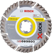 BOSCH ΔΙΑΜΑΝΤΟΔΙΣΚΟΙ ΚΟΠΗΣ BOSCH X-LOCK STANDARD UNIVERSAL 125X22.2X2X10 MM 2608615166