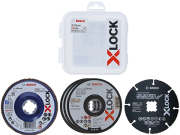 ΣΕΤ 5 ΤΕΜ BOSCH X-LOCK KIT 125MM 2608619374
