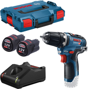 ΔΡΑΠΑΝΟΚΑΤΣΑΒΙΔΟ ΜΠΑΤΑΡΙΑΣ BOSCH PRO GSR 12V-35 BRUSHLESS 2X 3AH LI-ION L-BOXX 06019H8002
