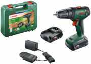 ΔΡΑΠΑΝΟΚΑΤΣΑΒΙΔΟ ΜΠΑΤΑΡΙΑΣ BOSCH UNIVERSALDRILL 18V 2X 1.5AH LI-ION ΒΑΛΙΤΑ 06039D4002