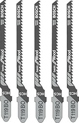 ΛΑΜΕΣ ΣΕΓΑΣ 5 TEM BOSCH ΓΙΑ ΞΥΛΟ 2608630310