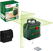 BOSCH LASER ΣΤΑΥΡΟΥ BOSCH ADVANCED LEVEL 360 +ΤΣΑΝΤΑ 0603663B06
