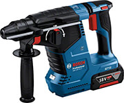 BOSCH ΠΙΣΤΟΛΕΤΟ ΜΠΑΤΑΡΙΑΣ BOSCH PRO GBH 18V-24 C 2X 5AH 2.4J L-BOXX 0611923003